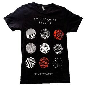 Twenty One‎ Pilots Band Tour BlurryFace Graphic Tee Shirt XS